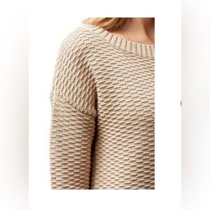 United By Blue Himley Waffle Knit Sweater